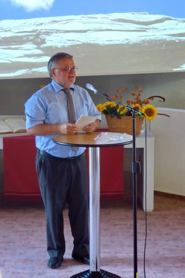 Einführungsgottesdienst von Pastor Kurt Nübel am 20. September 2020 in Gernsbach